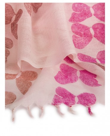 Палантин Унисекс HAND.W40-PAPILLON/ROSE